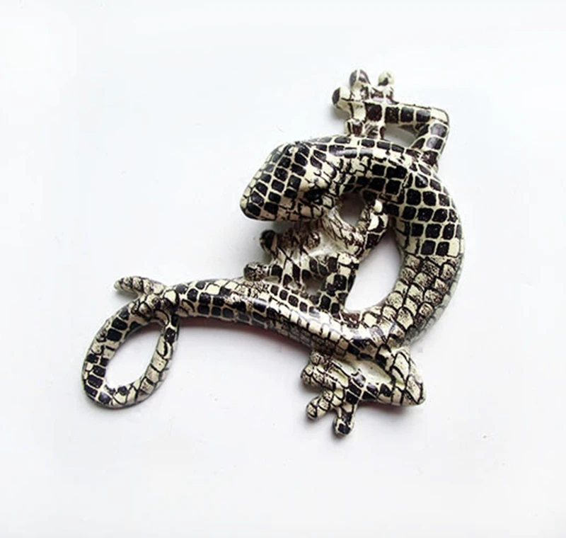 

Simulation Animal Africa Lizard Fridge Magnet Home Decortion Refrigerator Magnet World Tourism Souvenirs Magnetic Stickers