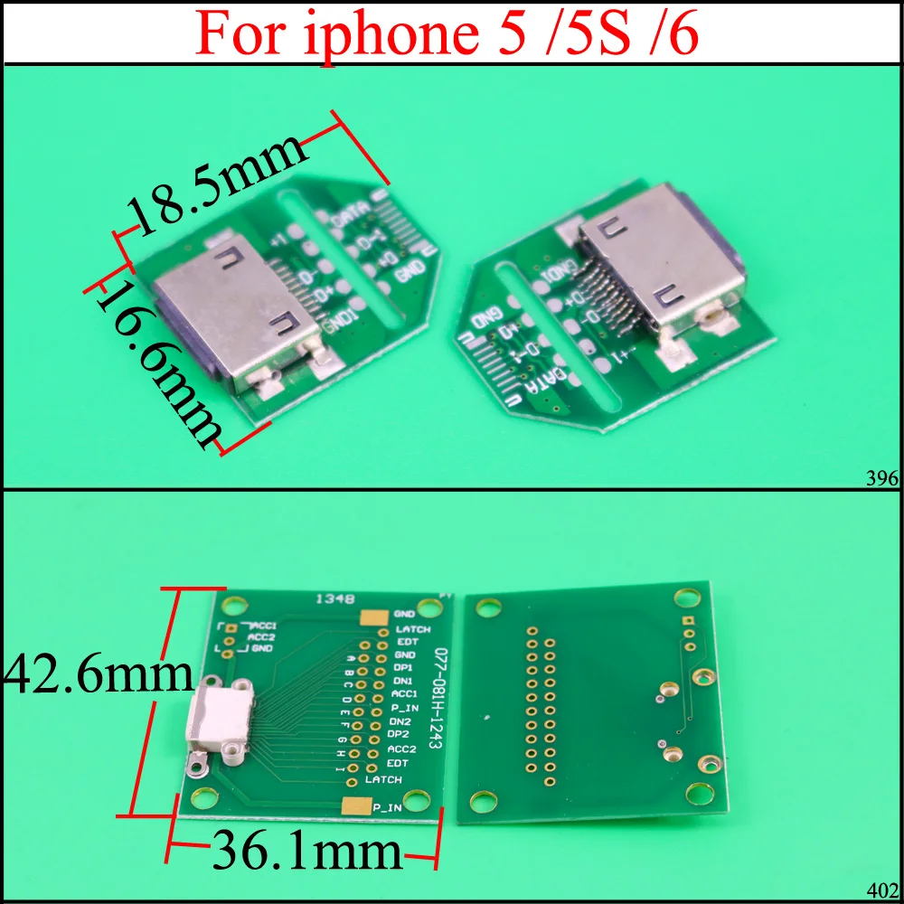 Зарядный Док станция YuXi гибкий Тестер для ремонта Micro USB PCB тестовая плата iPhone 5 и 6