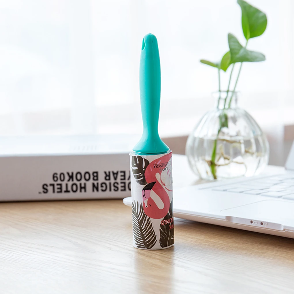 Липкая щетка для удаления ворса с полипропиленовой ручкой|Липкие ролики и щетки|