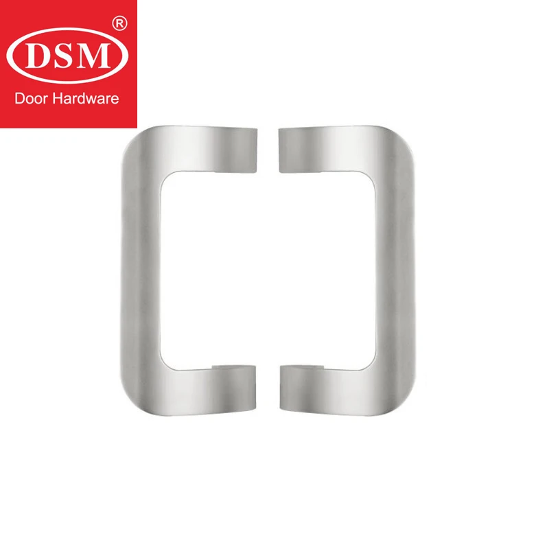 

Silver Entrance Door Handle Solid Aluminium Alloy Pull handles PA-287-L250 For Wooden/Glass/Metal Doors