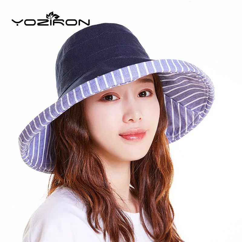 

Bucket Cap Man Women Unisex Cotton One Hat Two Wearing Methods Black Bucket Hats Wide Brim Adult Flat Hiking Cap Panamas