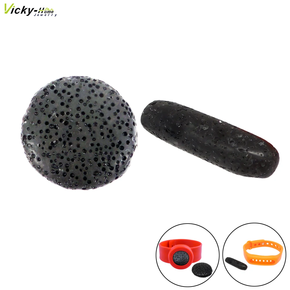 Браслет из натуральной лавы для детей репеллент от комаров диффузор эфирного