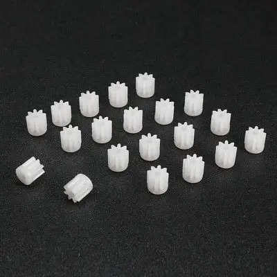 20 шт 082A пластиковая Шестерня Игрушка аксессуары с 8 зубьями для DIY автомобиля