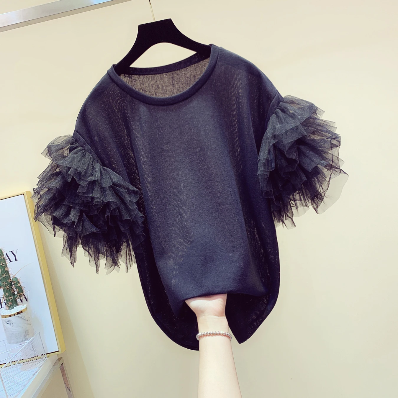 Весна лето 2021 элегантные женские футболки хлопковые повседневные простроченная