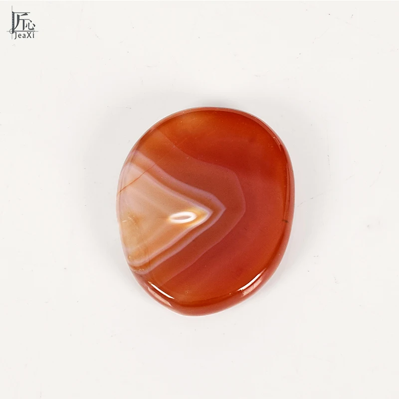 S Size 7 piece red agate Chakra palm stone Natural and mineral Energy Massage Reiki Healing Crystals Spirituality | Красота и