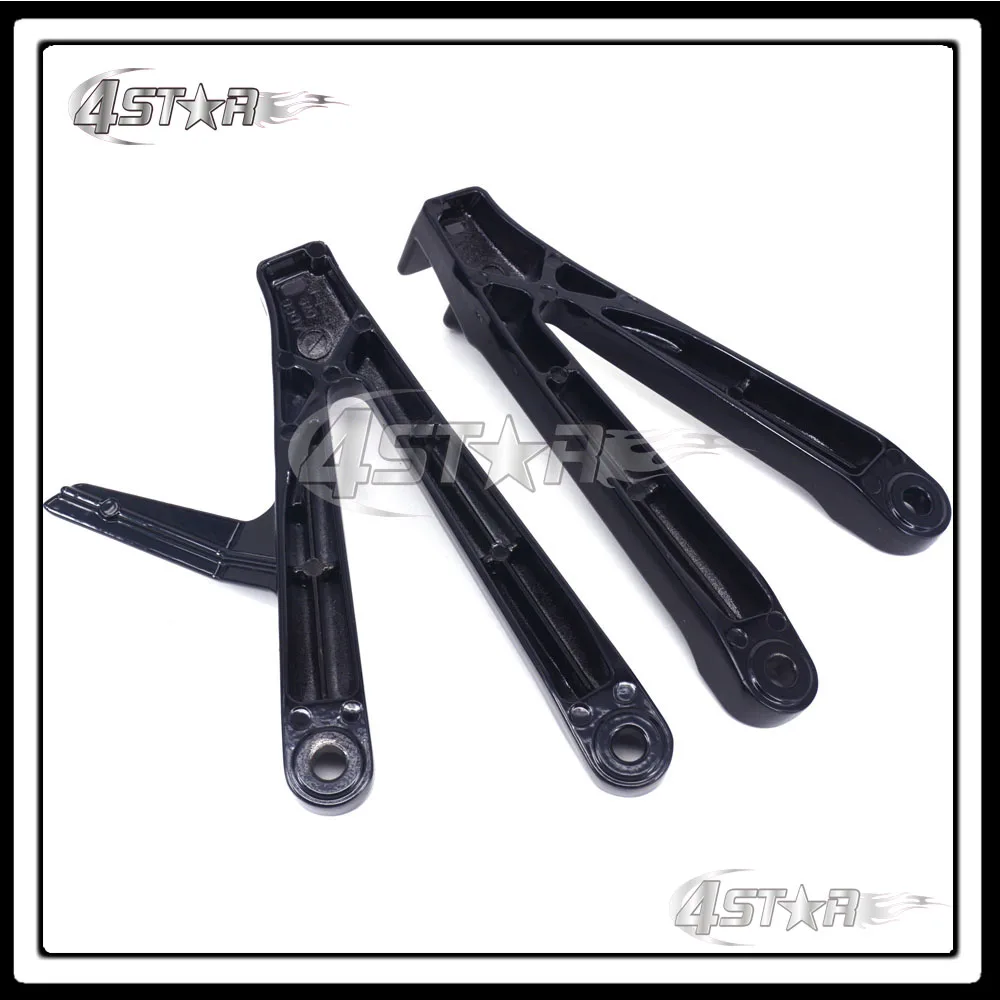 Черная подставка для ног заднего пассажира мотоцикла комплект педалей и