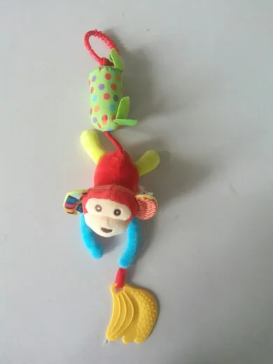 Детская коляска, игрушки, животные, слон, сова, обезьяна, кошка, лев, собака, погремушки, развивающая игрушка для детей, детские погремушки, игры, подарки на день рождения - Цвет: ZWX095-2