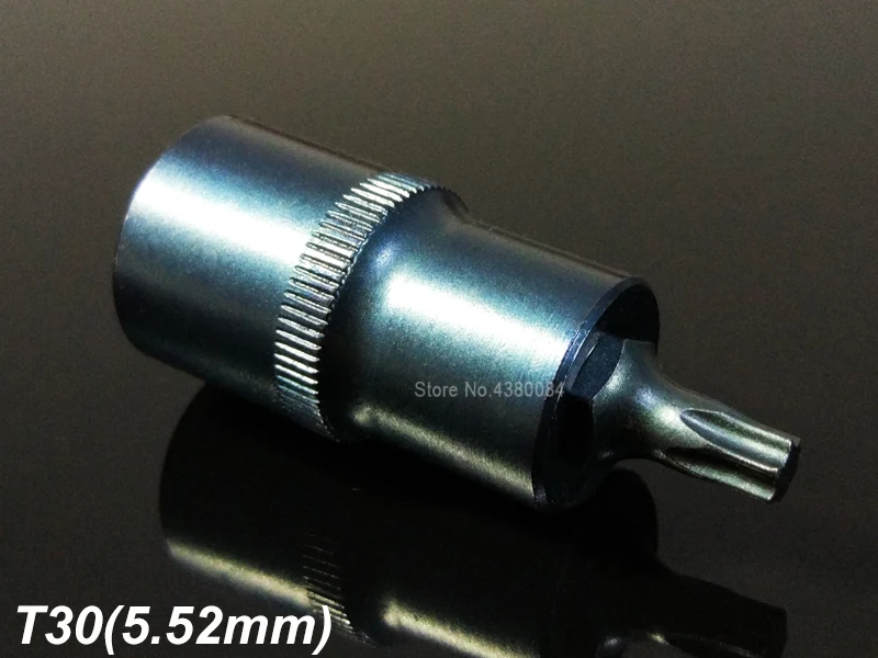 11Sizes TORX Screwdriver Bits 1/2" Socket Adapter Motor/Car 6 Point Spline Screw Driver Bits 55mm Power Hand Tools T20-T70(mm