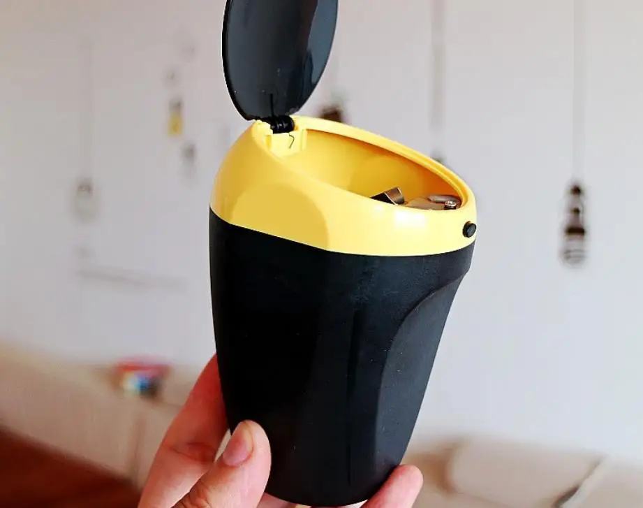 Автомобильная пепельница портативная Бездымная для сигар сигарет огнестойкий