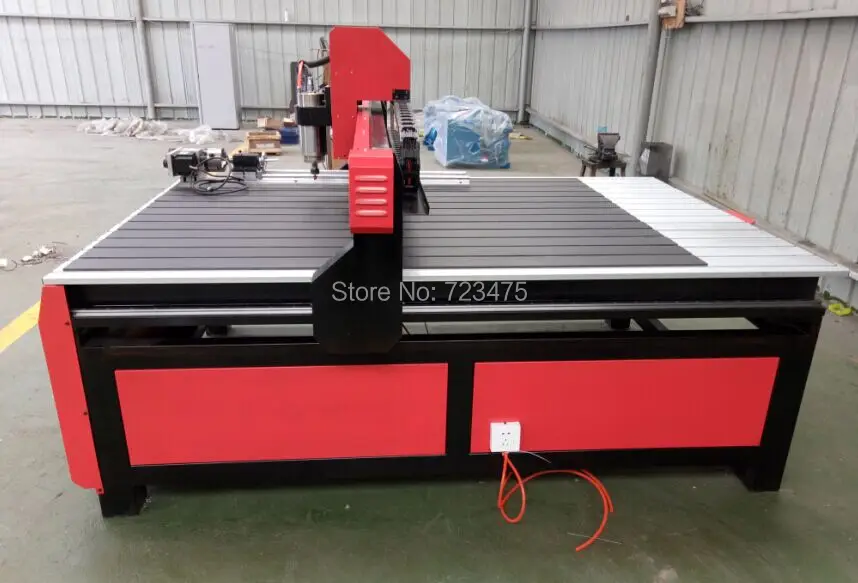 Фрезерный станок для резки МДФ/ПВХ/пластика с ЧПУ рекламы/3 кВт охлаждающий
