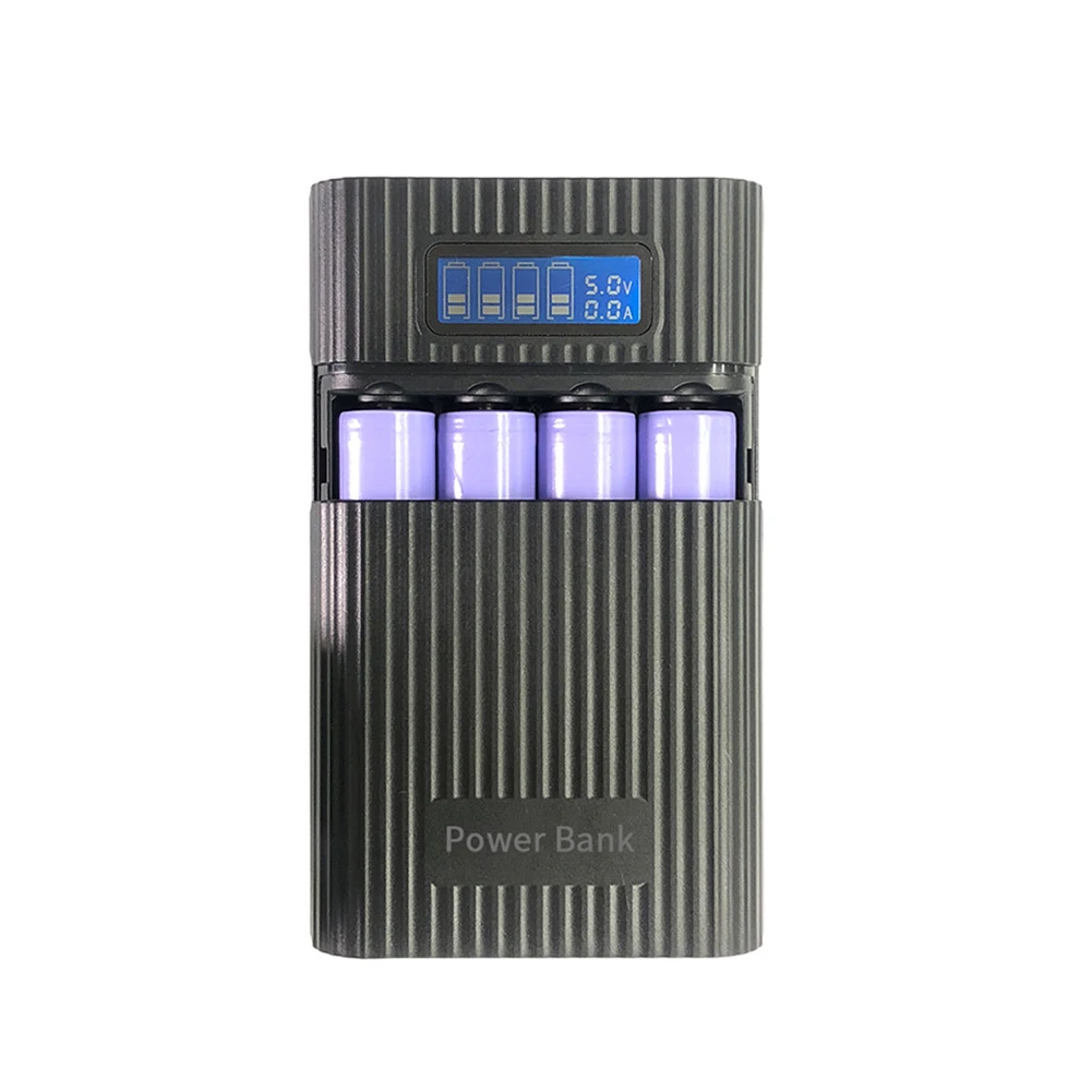18650 батарея USB порт power Bank чехол Амперметр функция ABS защита от перегрузки по току