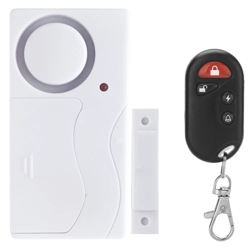 2 in 1 Forecum FK-9806 Smart Home Magnetic Sensor Alarm One + Remote Controller System |