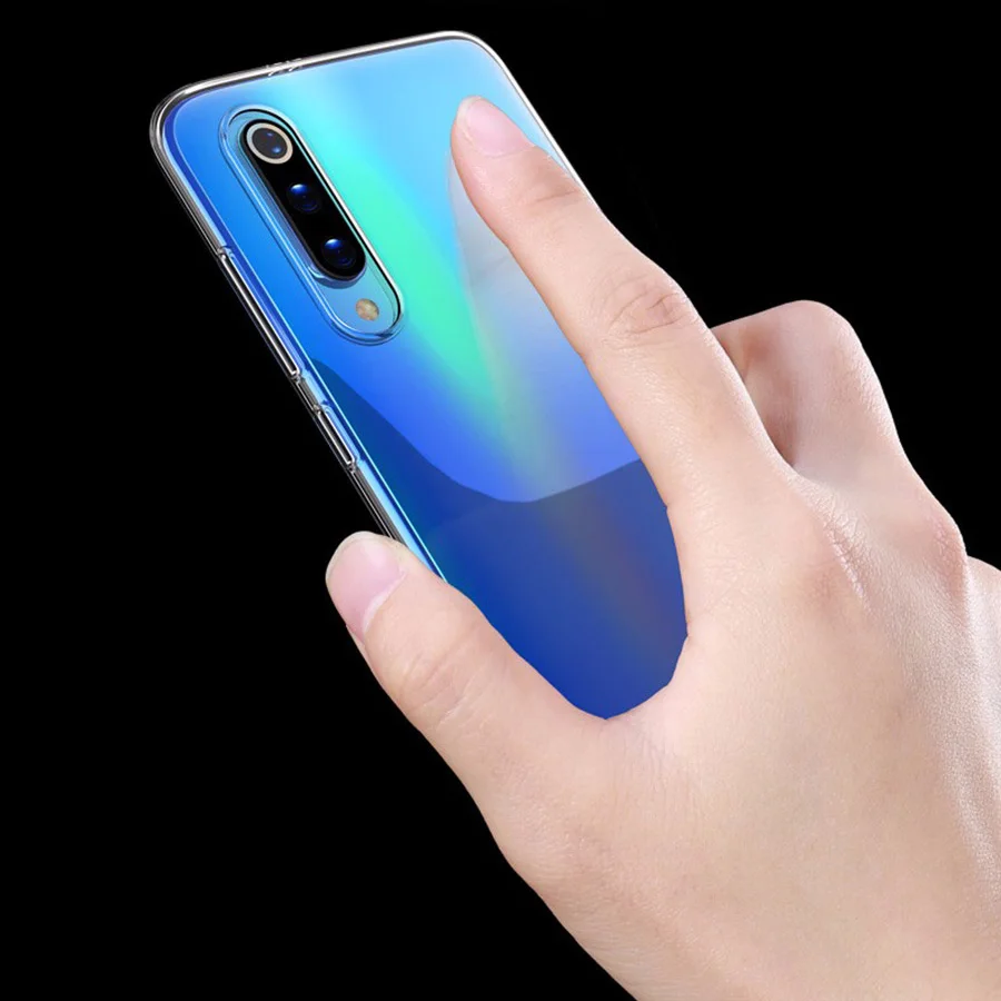 Задняя крышка для Xiaomi Mi 9 SE чехол для телефона прозрачный чехол прозрачный мягкий Силиконовый ТПУ чехол для Xiaomi Mi 9 защитный чехол