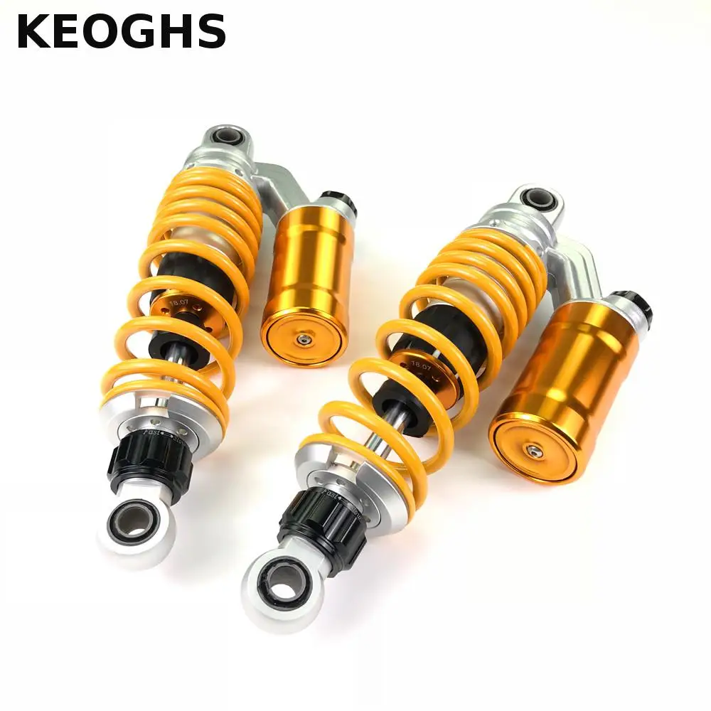 Мотоциклетные задние амортизаторы 280 мм глаз к глазу универсальные для мотоцикла