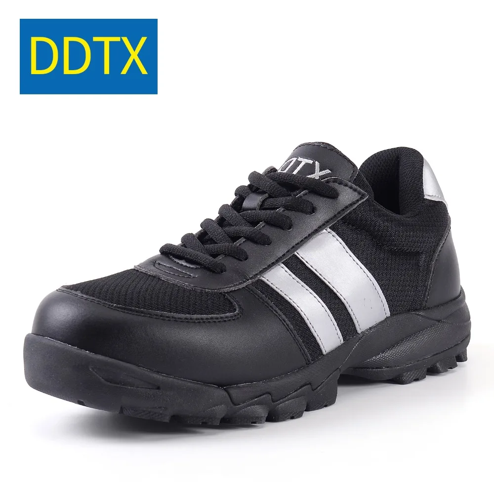 

DDTX Safety Shoes Men Anti-smashing Anti-puncture Anti-slip Work Sneakers Electricity Insulation Outdoor footwear Black
