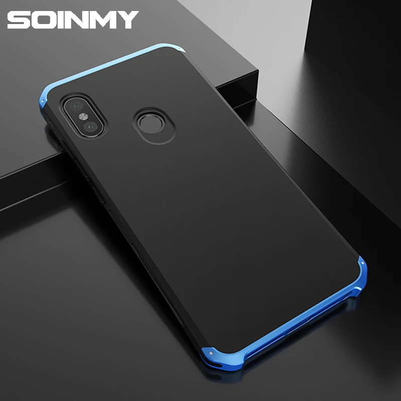 Металлический чехол для Xiaomi redmi note 5 ударопрочный армированный жесткий из