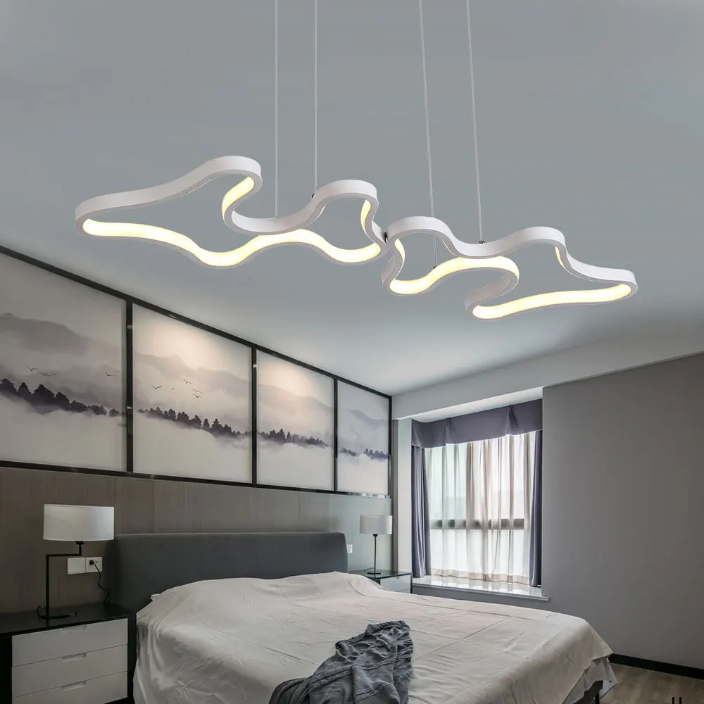 Современные светодиодные подвесные светильники Hanglamp Алюминий удаленного