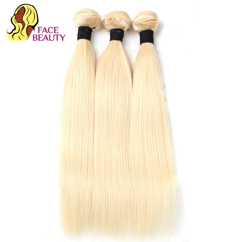 Блонд Facebeauty 1B 613 с Омбре Плетеный Уток 8 28 дюймов Remy бразильские прямые