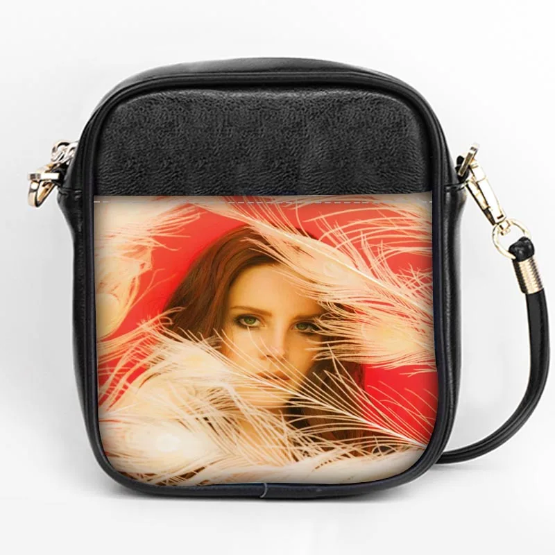 Пользовательские Lana Del Rey Моды Sling Bag Для женщин Слинг сумки на ремне кожа мини девушки Tote вечерние сумка DIY Sling Bag - Цвет: 5