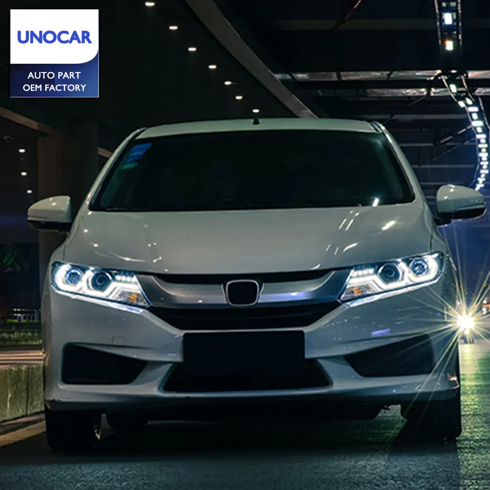1 комплект 2 шт. автомобильный светильник s для Honda City головной 2015 2016 2017 U