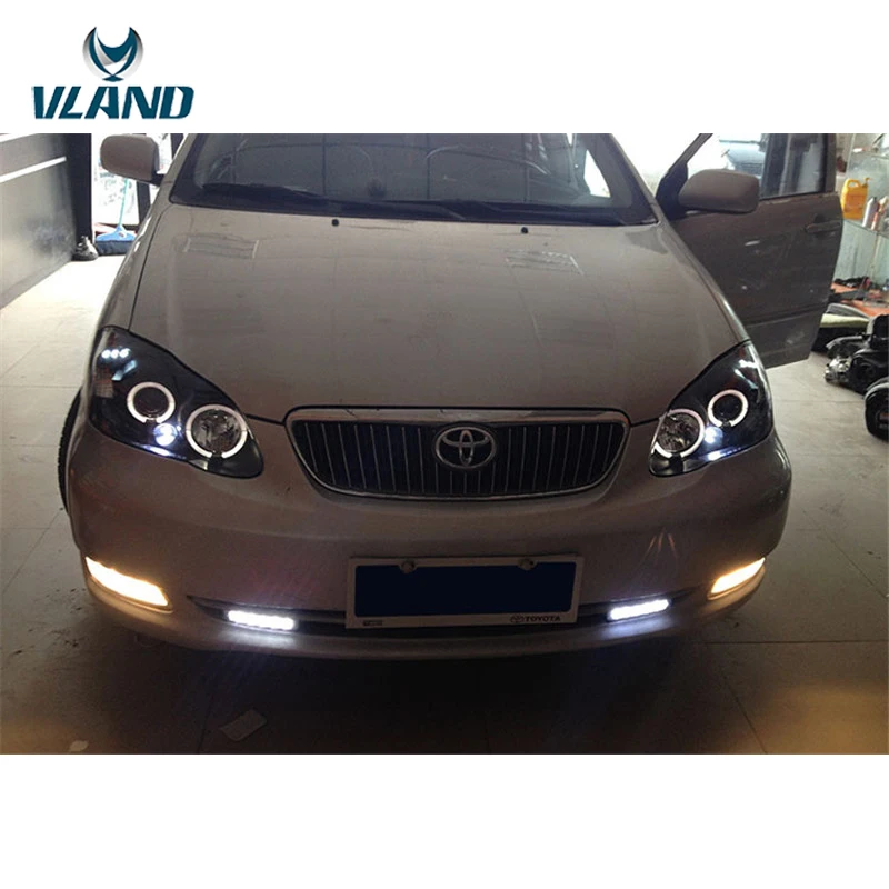 VLAND завод для автомобильных головных ламп Corolla светодиодный светильник 2004 2005 2006