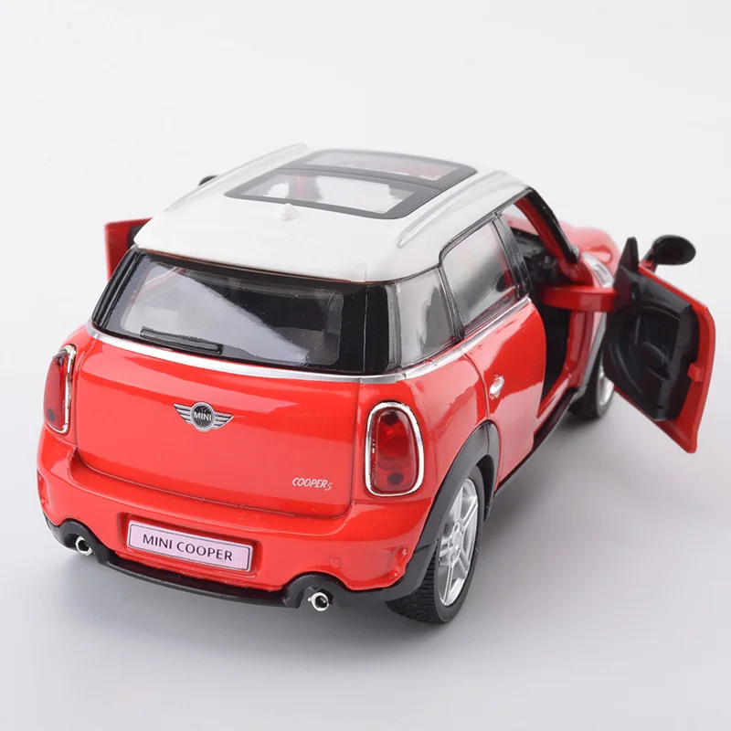 1:36 масштабная модель автомобиля для Mini Cooper Countryman сплав литья под давлением