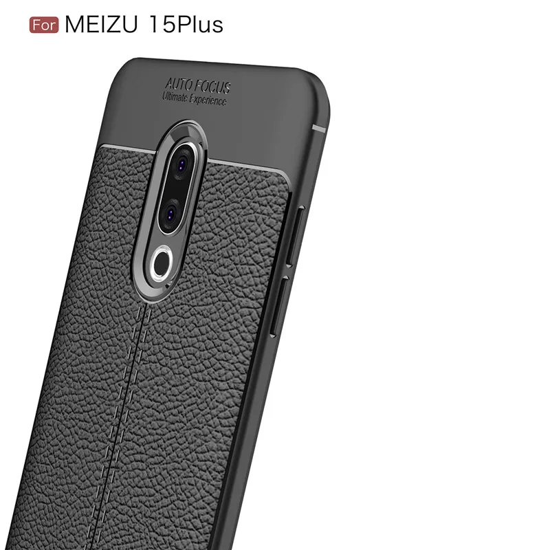 Чехол Fecoprior 15 Plus из ТПУ для Meizu задняя крышка тонкий мягкий защитный чехол