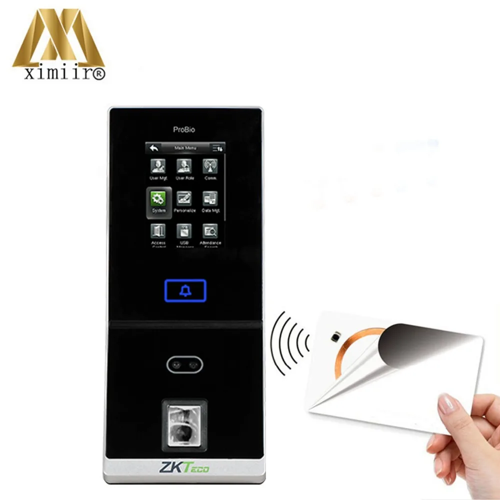 Good Quality Face And Fingerprint Time Attendance TA1200 Recording System With 13.56MHz IC Card | Безопасность и защита