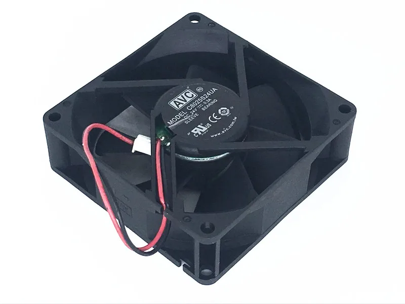 AVC C8025S24UA DC 24V 0.3A 8 см 8025 80x80x25mm серверный инверторный вентилятор Охлаждающий кулера