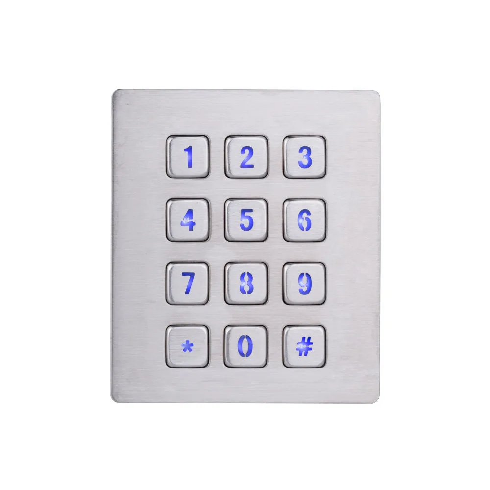 Usb клавиатура с подсветкой из нержавеющей стали 12 клавиш|numeric keypad|backlit usb keyboardkeypad