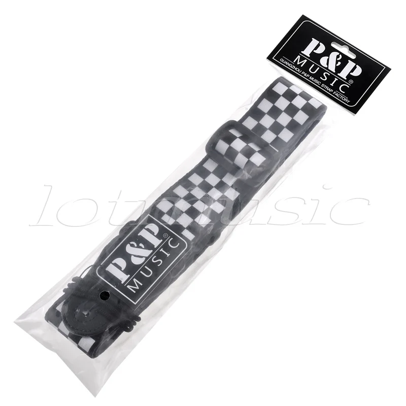 Электрическая Акустическая Гитара Бас ремень черный мягкий кожаный толстый