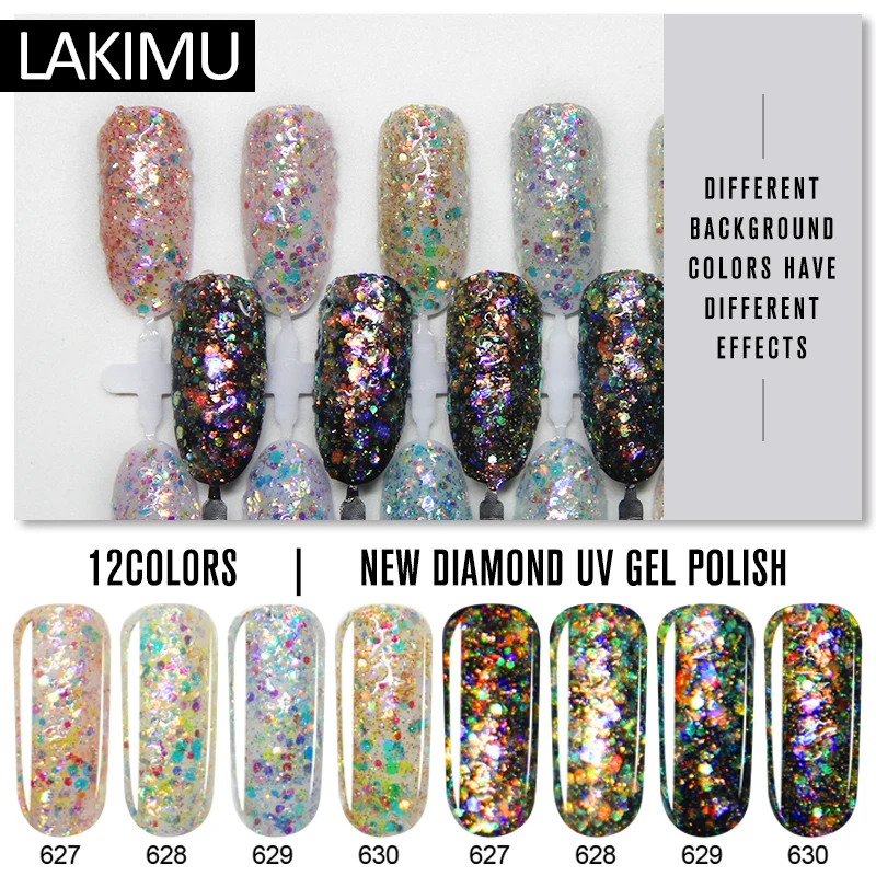 Лак для ногтей LAKIMU Полупостоянный УФ гель французского маникюра|Гель ногтей| |