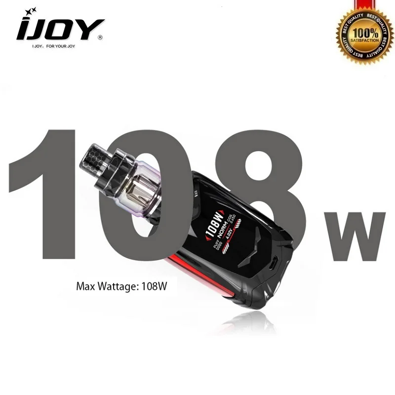Комплект для малышей IJOY Avenger 2 мл Алмазный бак вейпа 108 ВТ бокс мод с 20350 2800 мА · ч