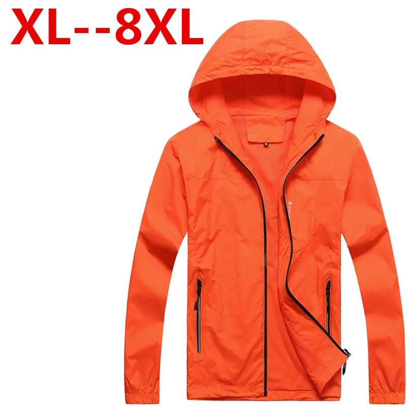 9XL 8XL Мужская Новая куртка весна осень модная хип хоп с капюшоном