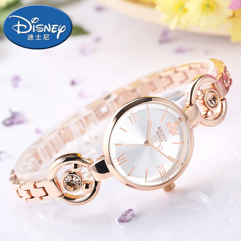 Детские часы disney модные повседневные часы для девочек кварцевые наручные часы женские часы