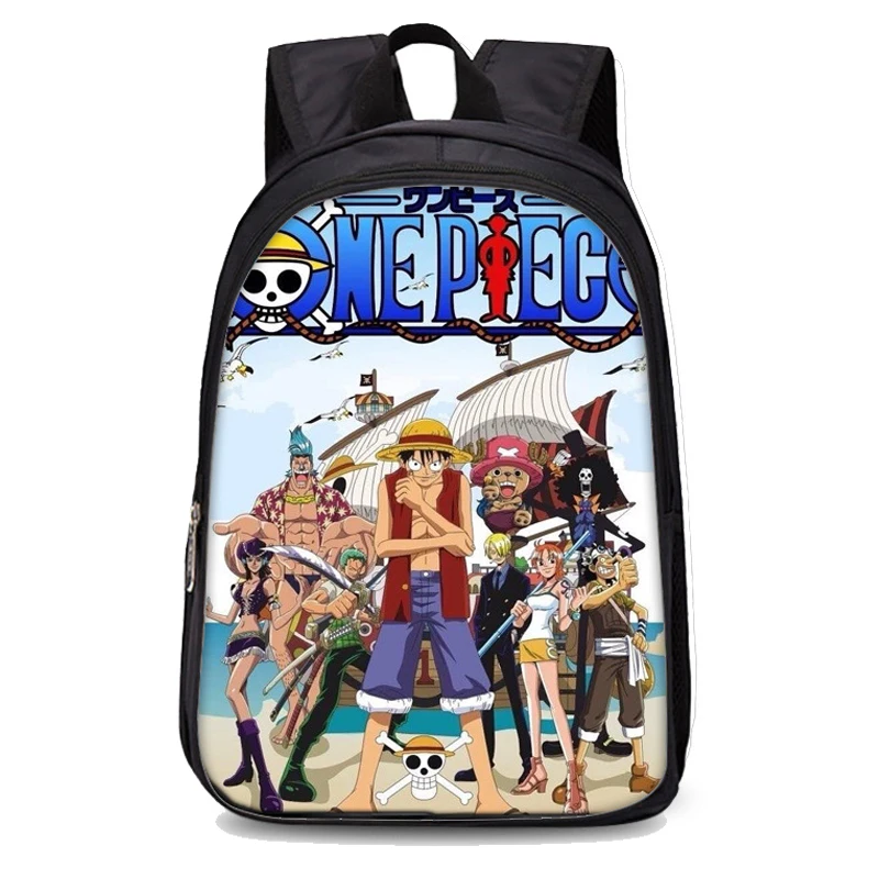 1 шт. Luffy повседневный 3d рюкзак аниме для подростков мужчин женщин студентов