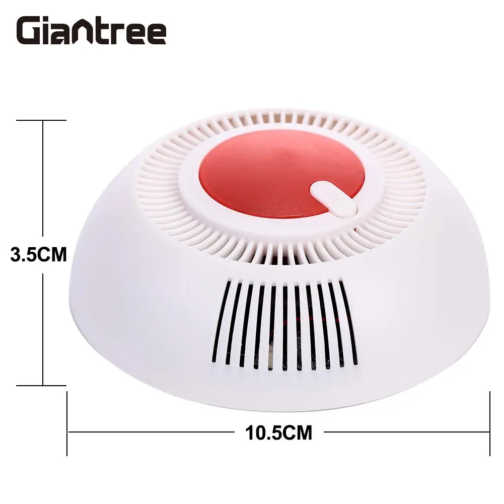 Дыма Сенсор ABS устройство Smart пожарной сигнализации 85dB безопасности детектор