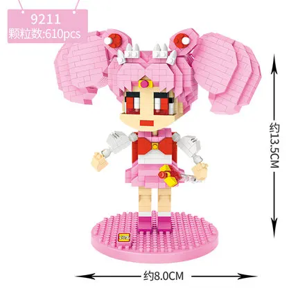 LOZ супергерой Алмазный Блок пластиковые милые строительные блоки игрушки