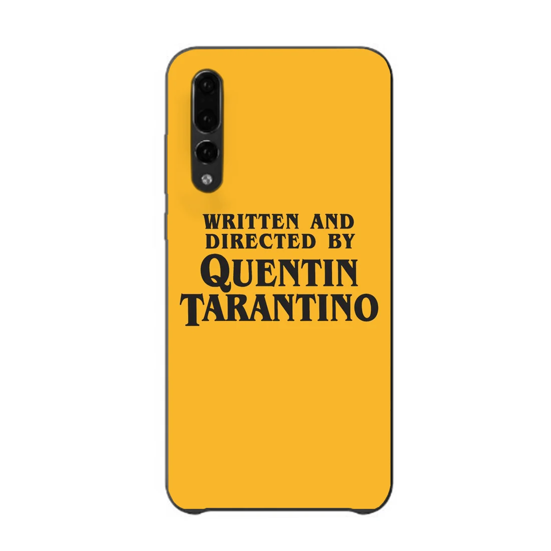 3088 Черный чехол для телефона Quentin Tarantino, написанный и направленный, для Sotf, TPU, huawei p20, p30lite, p10, p8, p9, эстетический чехол - Цвет: 3088