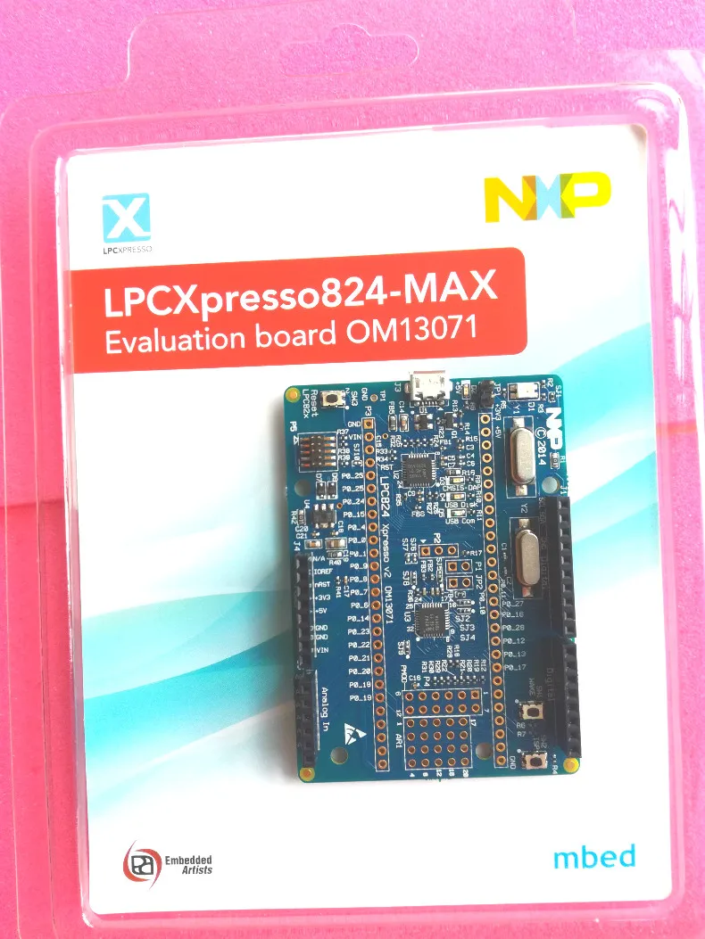

Демонстрационная плата Spot LPC82x OM13071, 598 LPCXpresso824-MAX Dev Board