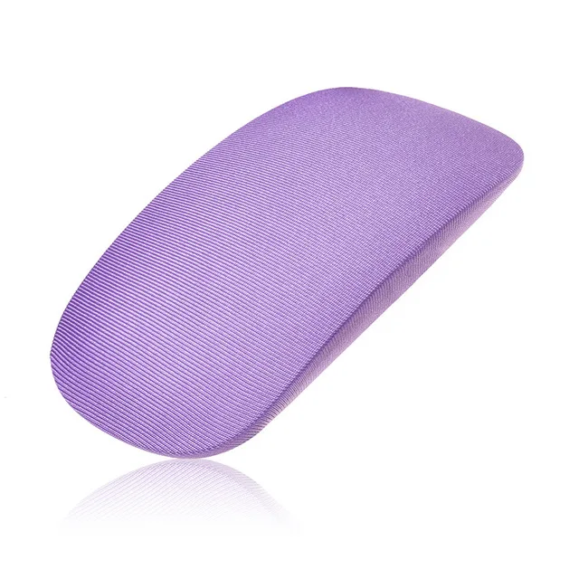 Purple 1 шт., мягкая кожа, защита от пыли и царапин, эластичная ткань для MAC, Apple, Magic mouse, защитный чехол для хранения, пылезащитный чехол для мыши, FC128 - Цвет: Purple