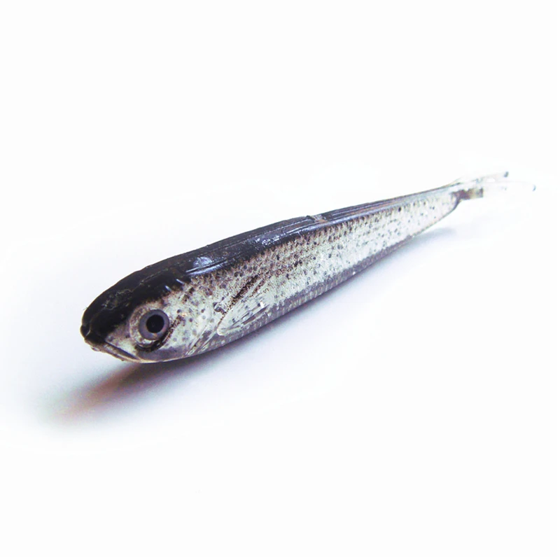 Горячие 10 шт./лот ручной работы мягкие приманки 75/2. 35g новые рыбной ловли приманка