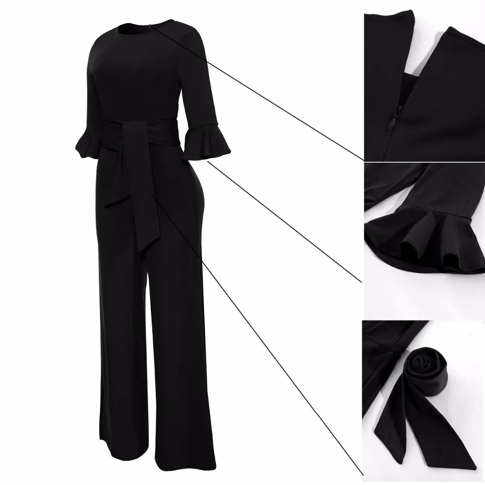 Женский комбинезон Tsuretobe осенний с широким рукавом|fashion overalls|overalls fashionfemale overalls |