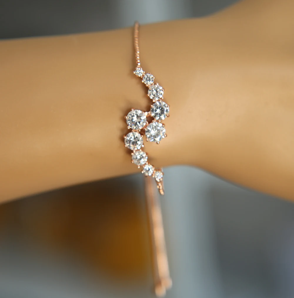 2017 высокое качество изящный AAA + Фианит Шикарные Модные женские ювелирные изделия