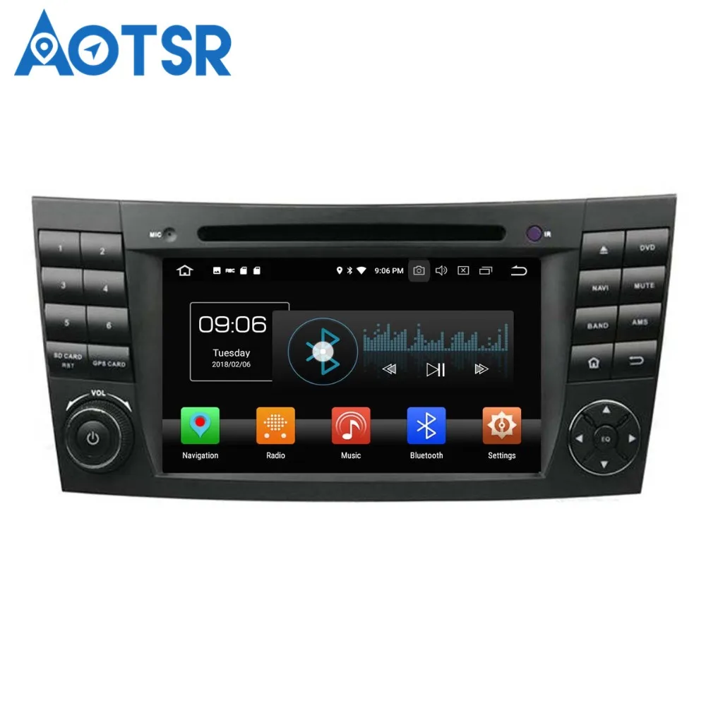 Aotsr Android 7 1/GPS навигатор Автомобильный без DVD плеера для Benz E class CLS G Мультимедийный