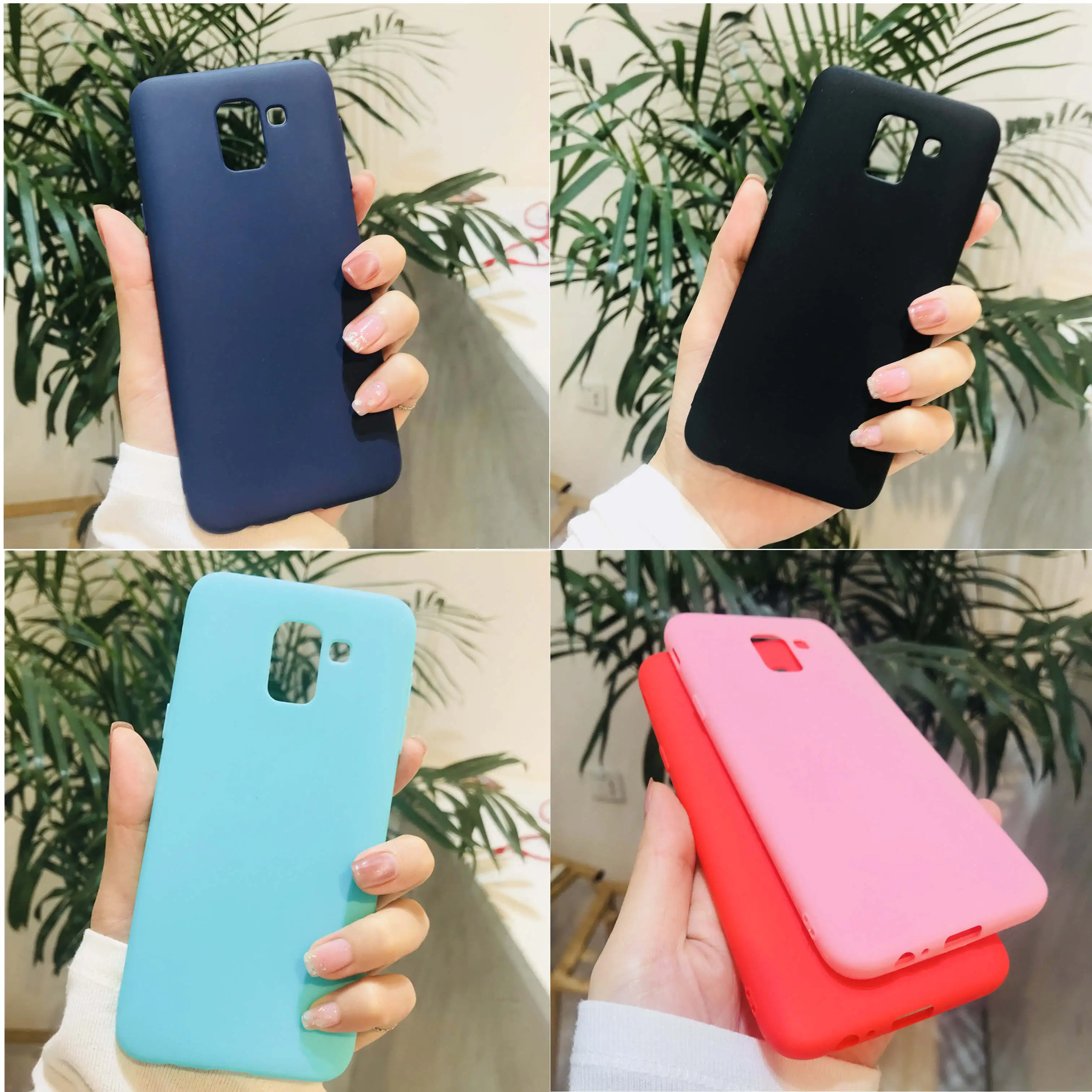 Цветной чехол для телефона Xiao mi 9 SE 8 lite Pro Pocophone F1 Max 2 3 мягкий 6X 5X A1 A2 Матовый