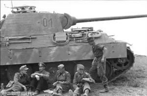 Набор моделей 135, набор из смолы, большая немецкая разделение Panzer, ace (4 человека) 402