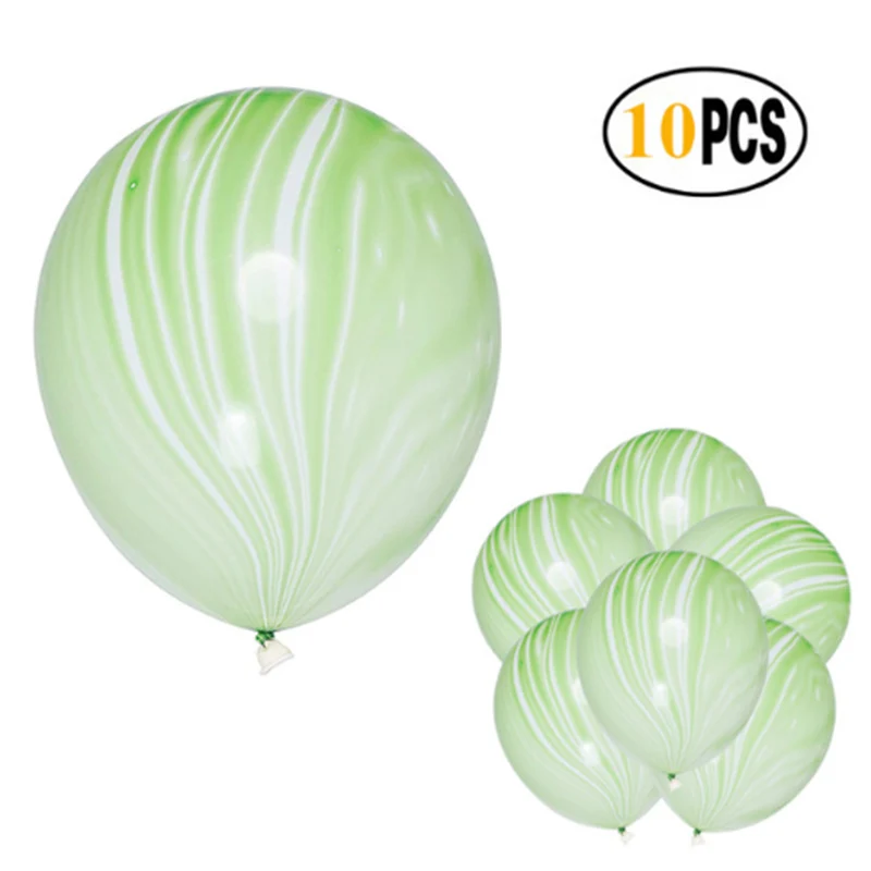12-дюймовый Цвета агат/воздушный шар мраморной расцветки для дня рождения, для свадьбы или «нулевого дня рождения» ко Дню Святого Валентина предложение женитьбы вечерние украшения