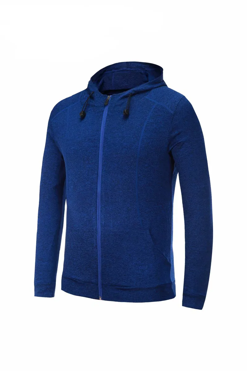 Мужские куртки свитер компрессионный Спорт на открытом воздухе Футбол