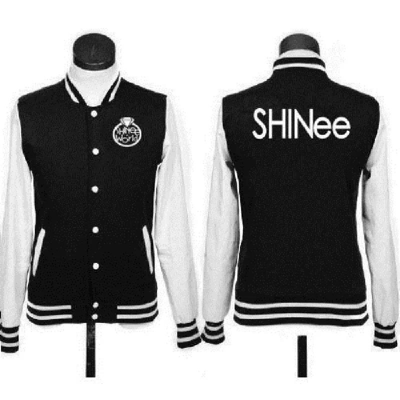 Mainlead новинка Корейская музыкальная группа Kpop SHINee пальто с логотипом куртка